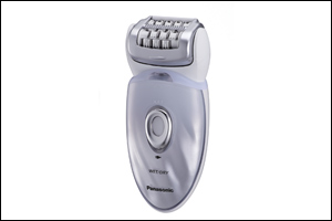 Panasonic's new ES-ED-94 provides triple usage: exfoliation and hair removal for smooth silky skin and foot care for extra smooth feet