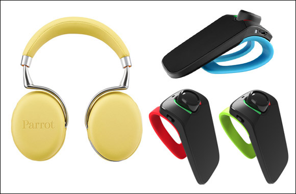 Parrot Launches Products in UAE today - Parrot MiniDrones, Parrot Zik2.0 and Parrot MiniKit NEO2 HD