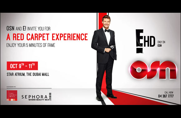 OSN joins hands with E! to offer the ultimate red carpet experience for all women