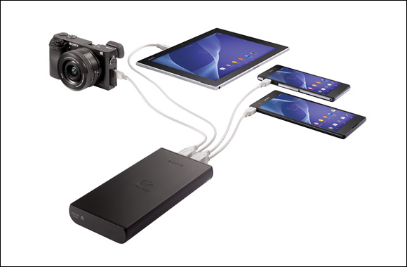 Get Charged Up with the New Sony CP-B20 USB Portable Charger