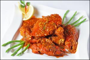 Crab craving at Chimes