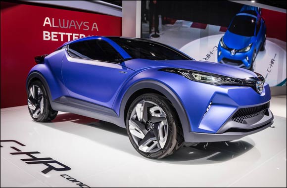 Toyota C-HR Concept Revealed at 2014 Paris Motor Show