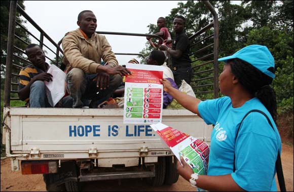UAE joins UNICEF in the global fight against EBOLA