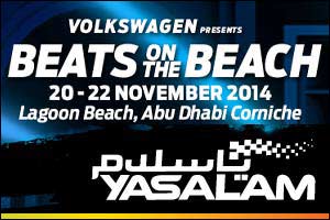 Yasalam 2014: Volkswagen presents Beats on the Beach with International Superstars Jason Derulo, Rita Ora, Juicy J and Tinashe set to light up Abu Dhabi Corniche