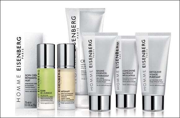 EISENBERG's Men's skincare collection, exclusively at Paris Gallery UAE
