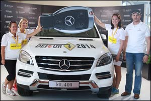Winning team takes home a brand new ML 400.