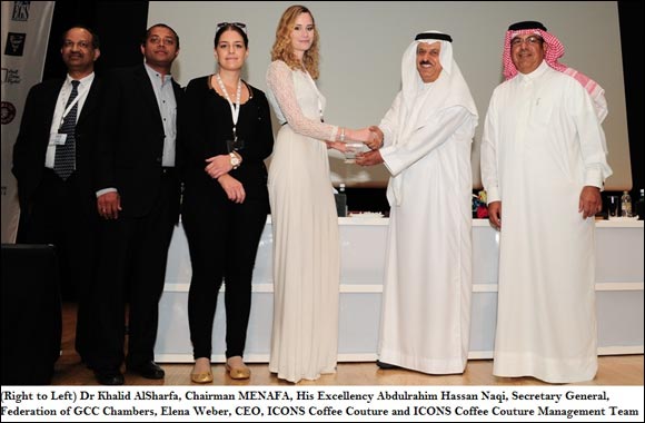 ICONS Coffee Couture wins the 2014 Best Emerging Brand in GCC' award
