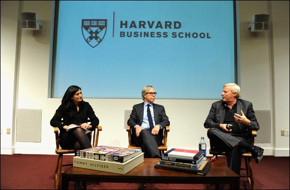 Tommy Hilfiger and Fred Gehring speak at Harvard Business School
