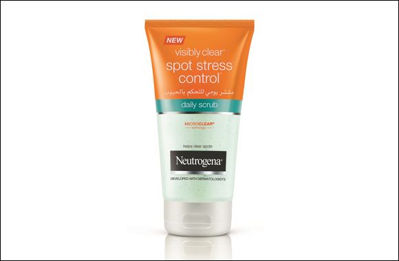 Stress Free Skin for the Holidays with the Visibly Clear� Spot Stress Control from Neutrogena, the dermatologist recommended brand