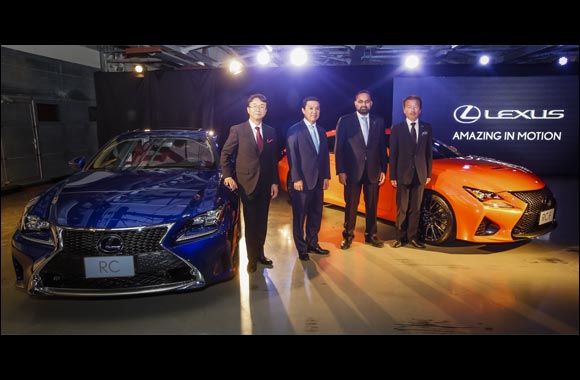 All-New Lexus RC and RC F make UAE debut