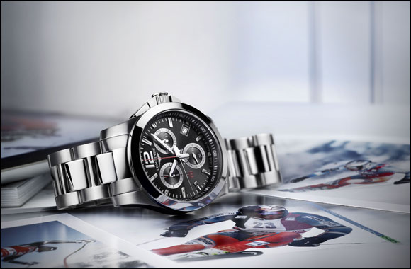 Conquest 1/100th Alpine Skiing, the chronograph precise to one hundredth of a second dedicated to alpine skiing
