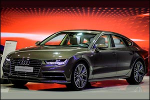 Al Nabooda Automobiles exclusively debuts new sleek and stylish Audi A7 at International Automobile Show in Sharjah