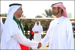 Crown Prince of Ajman Witnesses the 43rd UAE National Day Celebrations at Ajman University