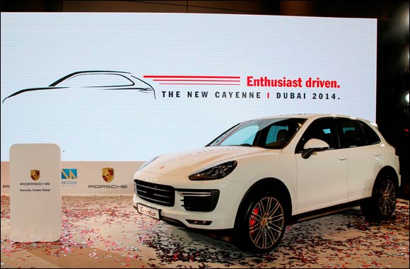 Porsche Centre Dubai unveils the all-new Cayenne and previews new showroom