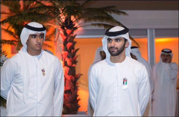 His Higness Sheikh Abdallah Al Maktoum and Sheikh Mansoor Bin Mohammed Bin Rashid Celebrates UAE National Day