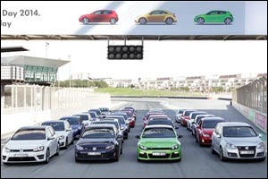 Al Nabooda Automobiles exclusive Volkswagen track day roars great success