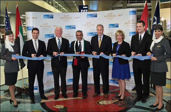 Etihad Airways marks inaugural flight to Dallas/Fort Worth