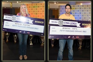 Al Ahli Holding Group's Gold's Gym UAE's Fat to Fit Challenge 2014 champions pocket AED 120,000 in prizes