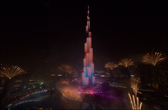 Dubai ushers in 2015 with world's most-watched New Year's Eve spectacle by Emaar in Downtown Dubai