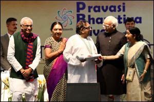 Pravasi Bharatiya Samman award recognizes Bharat Bhai's invaluable community services