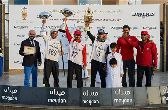 HH Sheikh Hamdan wins the 2015 Endurance Cup Presented by Longines