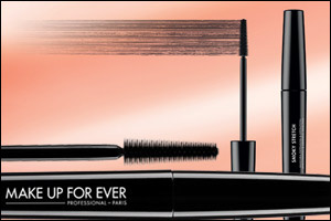 Stretch your lashes with the all new smoky stretch mascara by MAKE UP FOR EVER