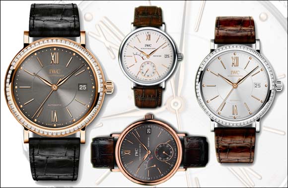 IWC Schaffhausen couples Portofino timepieces for Valentine's Day