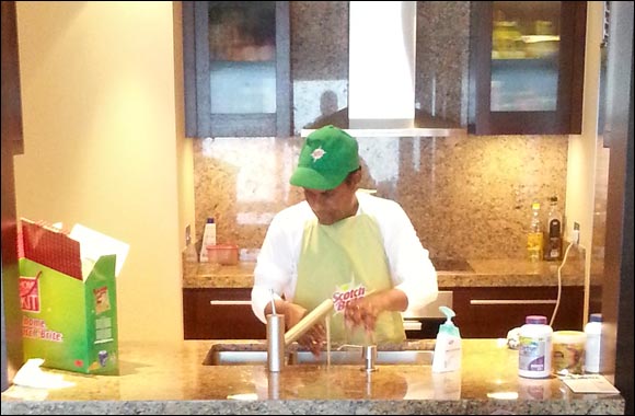 Scotch-Brite starts the New Year on a clean slate for a lucky few.