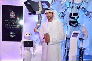 Hamdan bin Mohammed launches ‘UAE AI & Robotics Award for Good' during the third Government Summit in Dubai