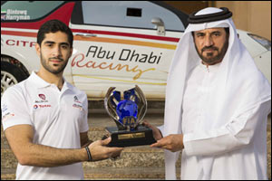 Ben Sulayem urges young Emirati double title winner to set new rally targets