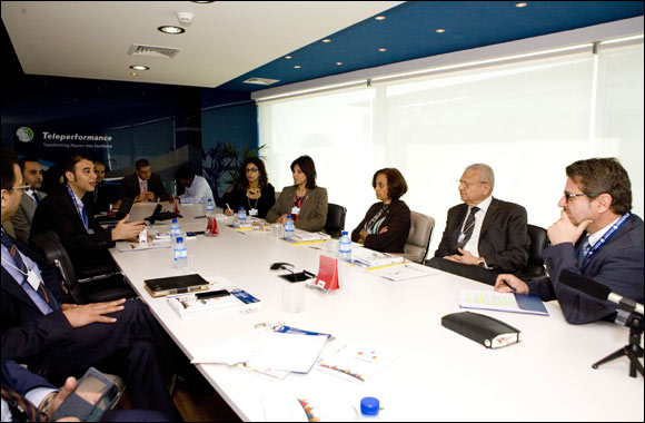 Egyptian Minister of Communications and Information Technology visits new Teleperformance office in Dubai