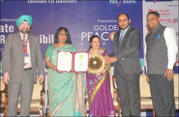 Dubai Customs clinches the Golden Peacock CSR Award for the second year