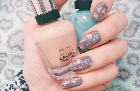 Sally Hansen Eckhaus Latta backstage at New York Fashion Week