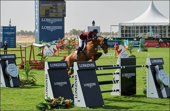 Longines marks an elegant presentation of the Furusiyya FEI Nations Cup 2015 and the President of UAE Show Jumping Cup