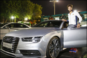 Lopez hits top gear at Dubai Duty Free Tennis Championships with Al Nabooda Automobiles