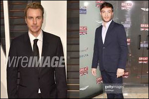 Dax Shepard and Ed Westwick wear Tommy Hilfiger tailored