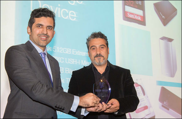 SanDisk wins �Best Storage Device� at the Tbreak Awards