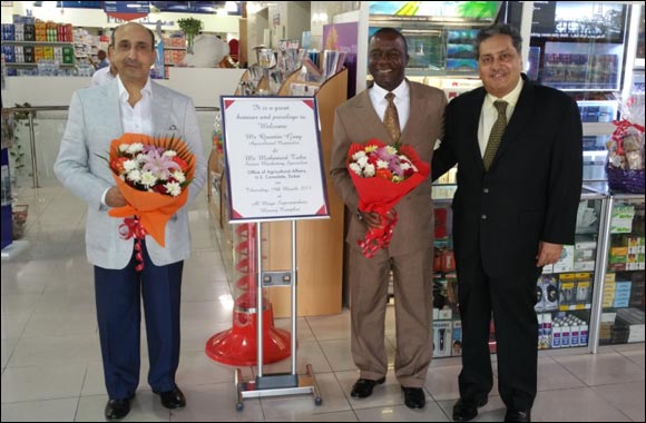 Agricultural Counselor of office of US Agricultural Affairs, Dubai visits Al Maya Supermarket