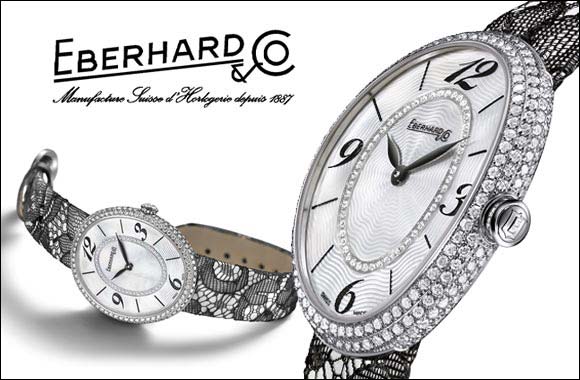 A sparkling new look and a touch of sensuality for the new ladies watch created by Eberhard & Co.: Gilda Grand Pav�