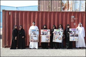 Emirati youth revolutionizing Shipping containers to sustainable bus stops