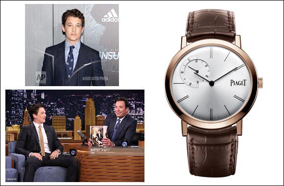 Miles Teller wears Piaget for the New York premiere of �Insurgent�