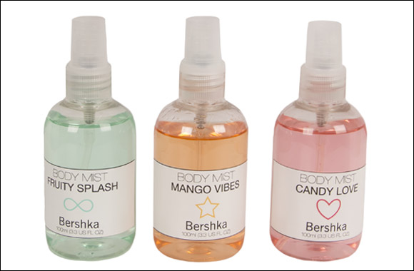 Bershka launches its first body mist with fruity aromas