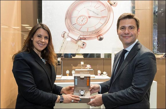 French Tennis Star Bartoli Draws Attention At Baselworld