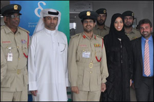 Dubai Police Wears Green Boots