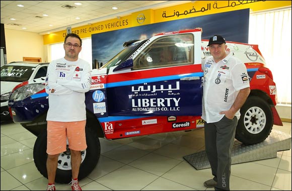 Opel Dakar Team sets sight on top finish at the Abu Dhabi Desert Challenge 2015
