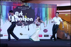 “Designer Cakes” and Dubai's only “Hearing Impaired Dance Group” on the Ramp at Women of the Desert Fashion Show