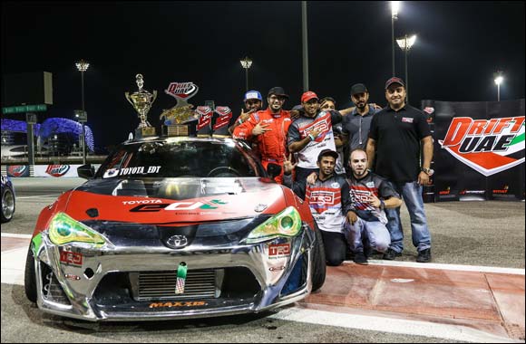 Ahmed Al Ameri claims UAE drifting king title for third time