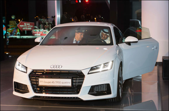 Al Nabooda Automobiles unveils highly anticipated all new Audi TT at Dubai showroom event