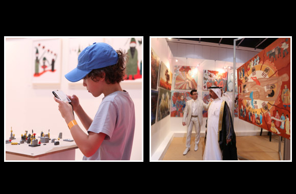 jFAN Of the fair! His Highness Sheikh Hasher Bin Maktoum Al Maktoum opens inaugural World Art Dubai