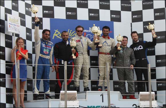 Lucco Racing storms at Yas Marina Circuit